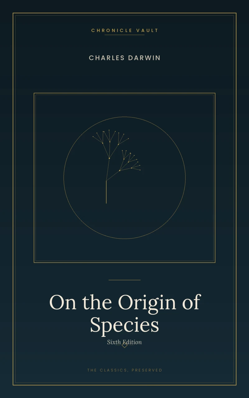 Portada: On the Origin of Species
