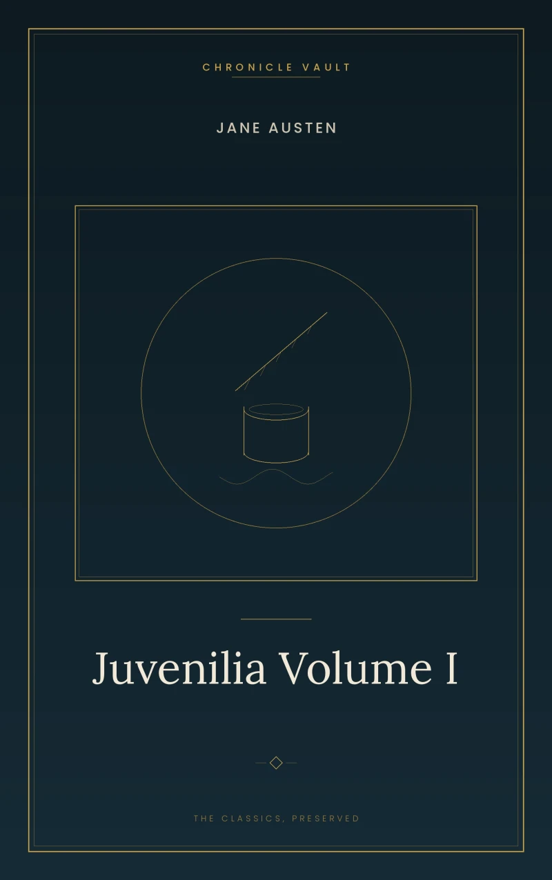 Portada: Juvenilia Volume I
