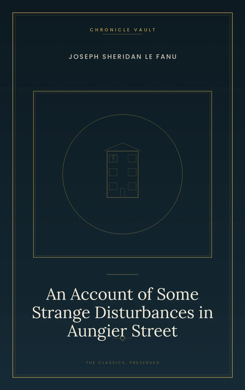 Portada: An Account of Some Strange Disturbances in Aungier Street