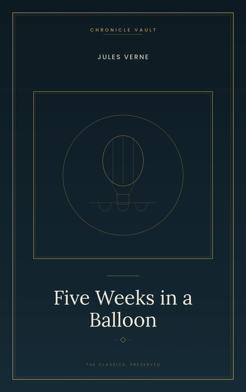 Portada: Five Weeks in a Balloon
