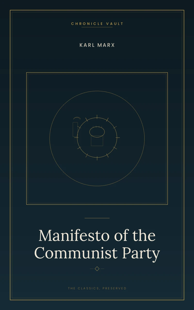Portada: Manifesto of the Communist Party