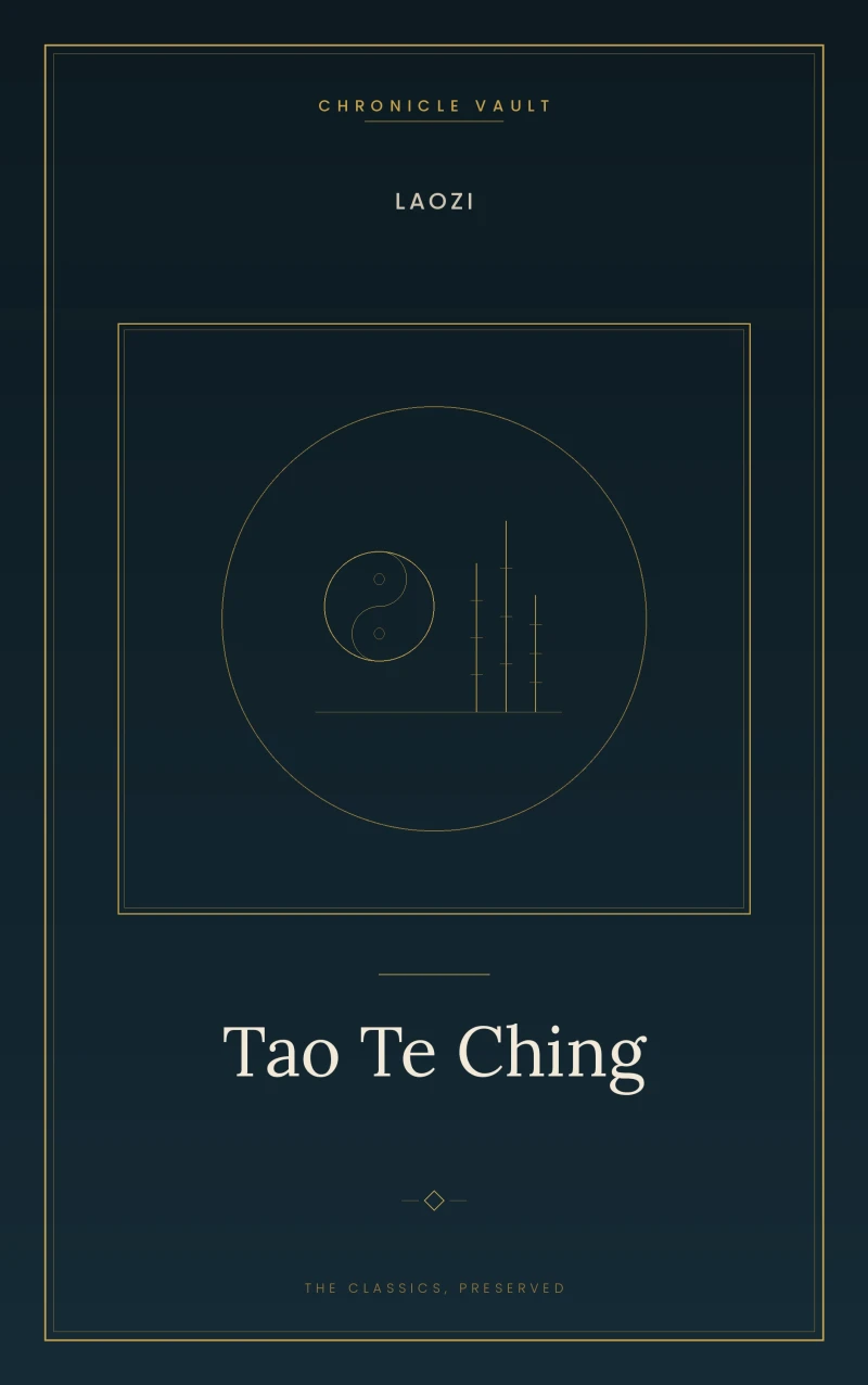 Portada: Tao Te Ching