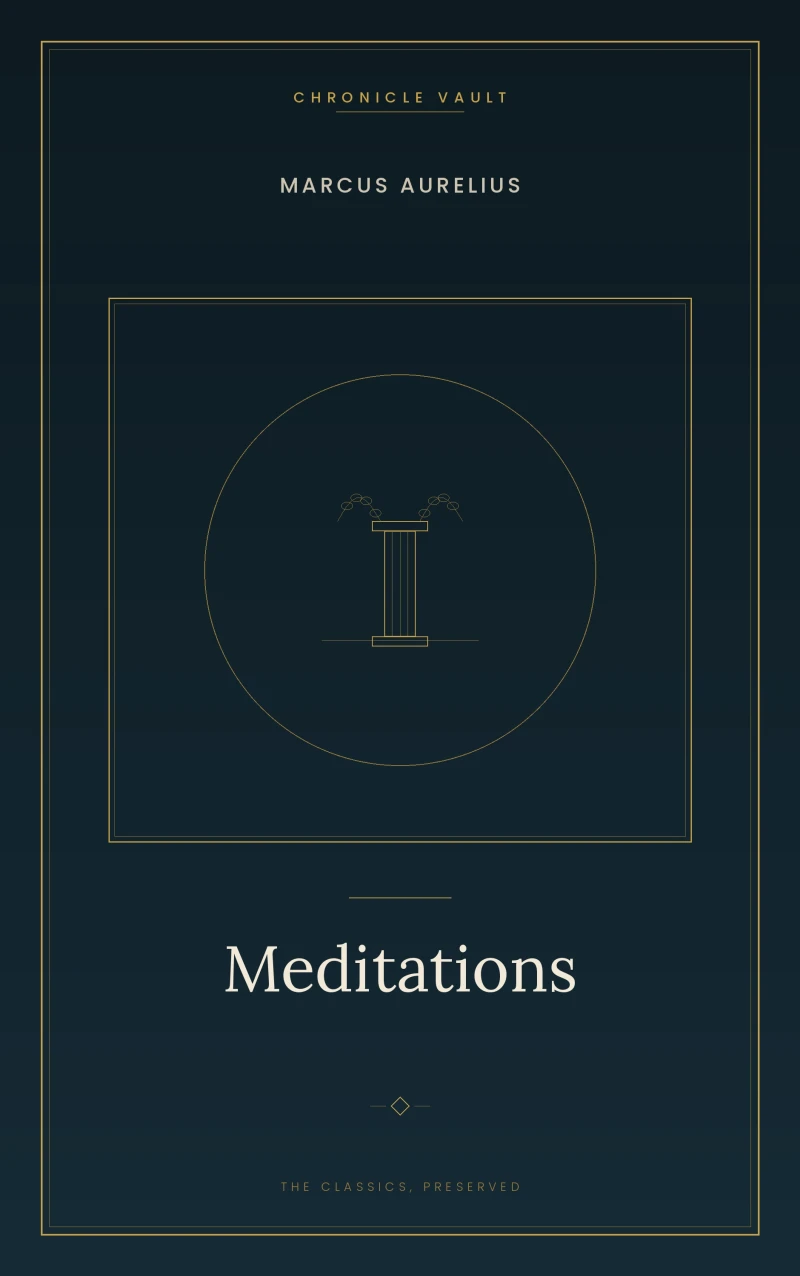 Portada: Meditations