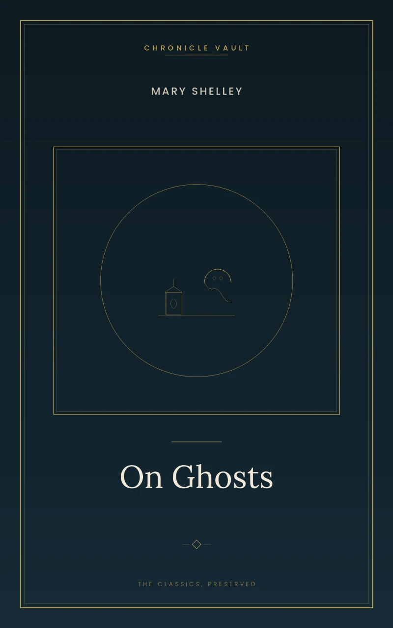 Portada: On Ghosts