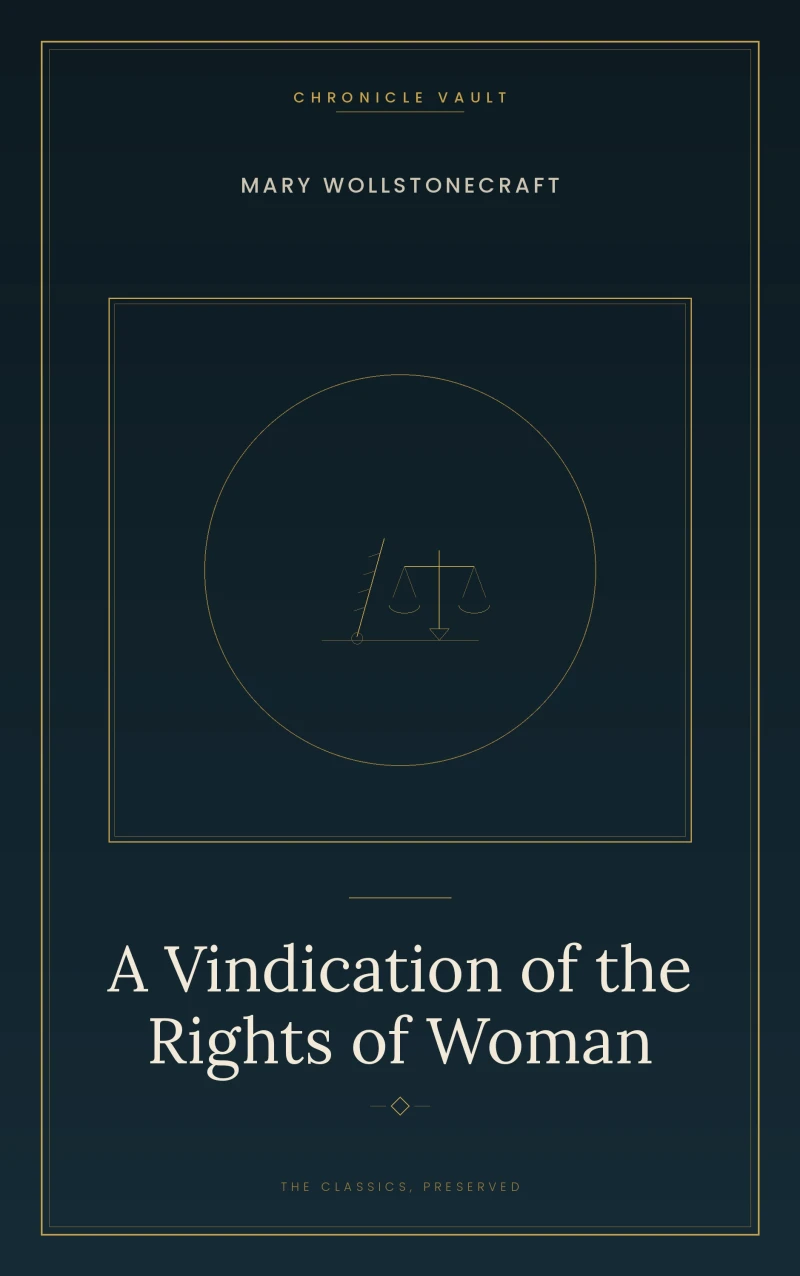 Portada: A Vindication of the Rights of Woman
