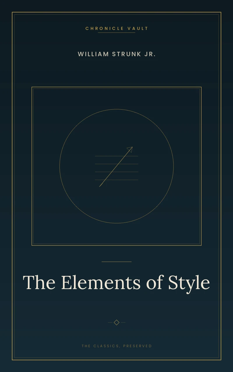 Portada: The Elements of Style