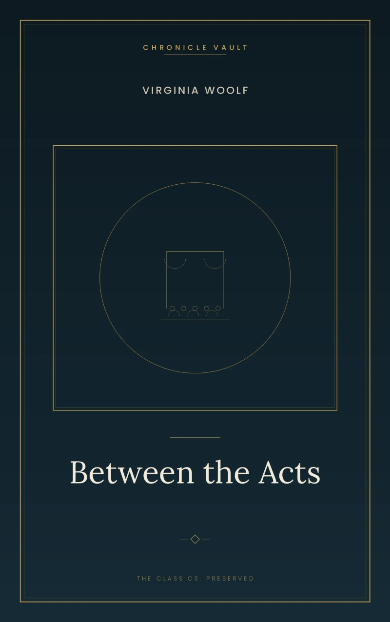 Portada: Between the Acts