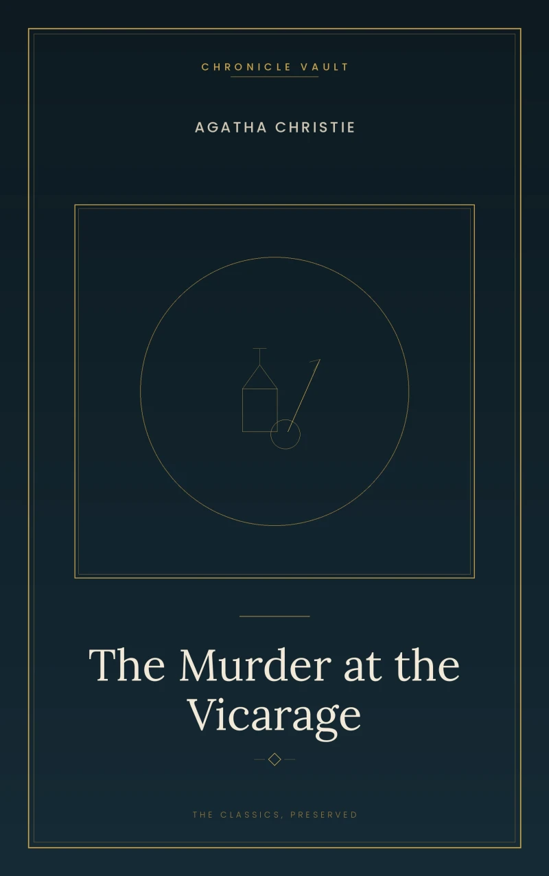 Portada: The Murder at the Vicarage