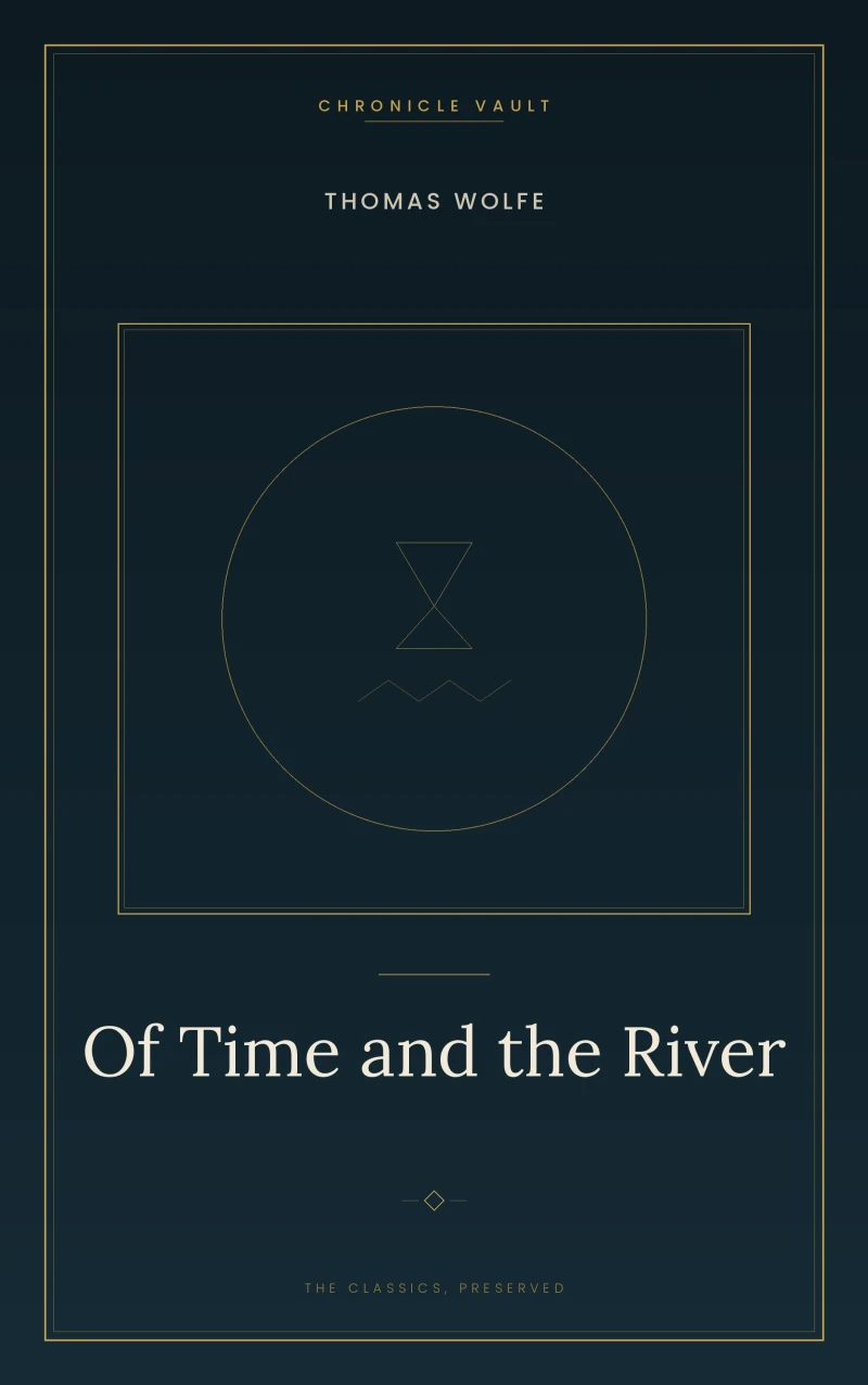 Portada: Of Time and the River