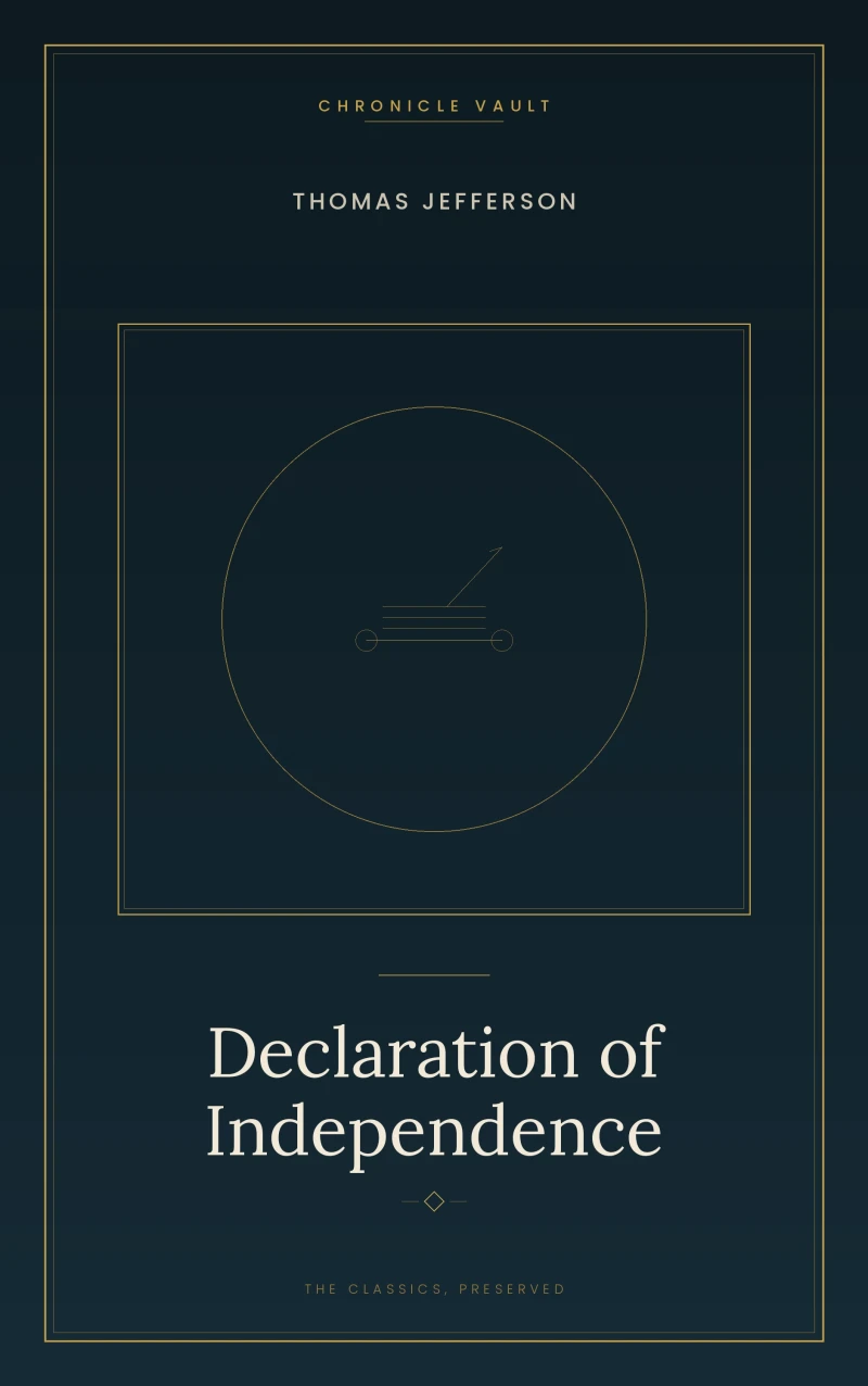 Portada: Declaration of Independence