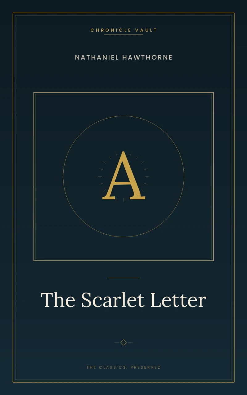 Portada: The Scarlet Letter