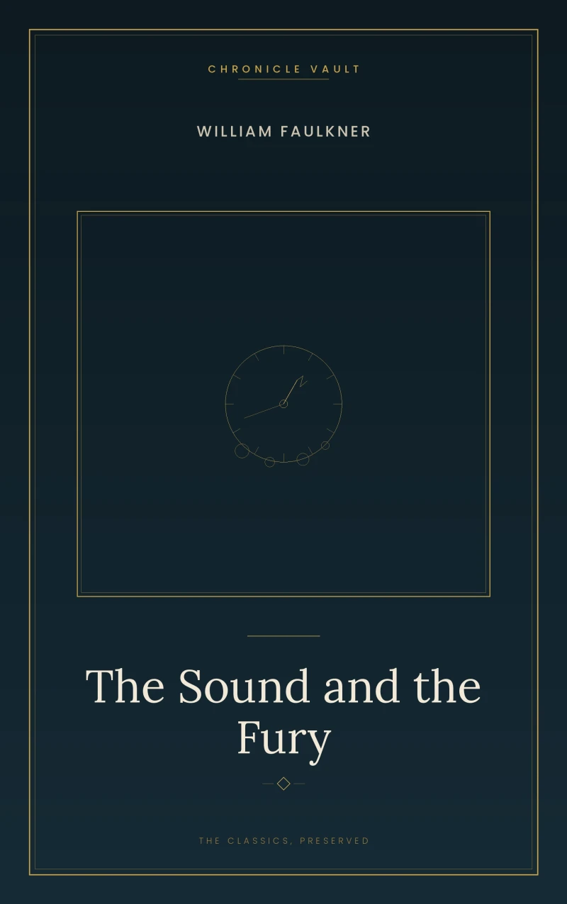 Portada: The Sound and the Fury
