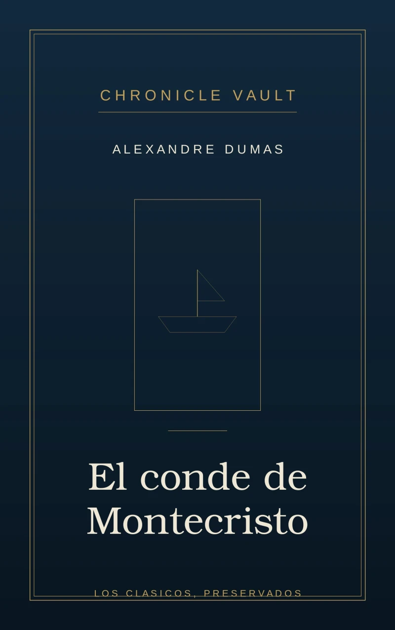 Portada: El conde de Montecristo