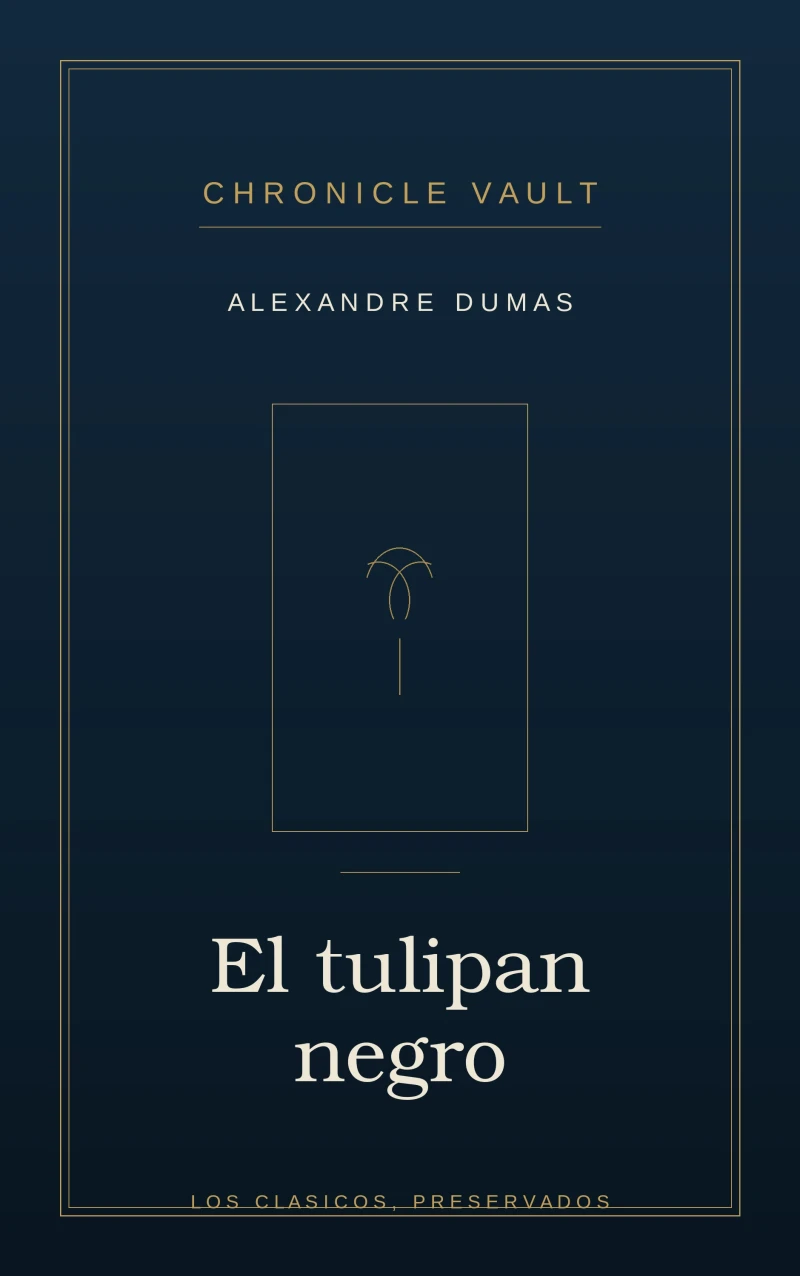 Portada: El tulipán negro
