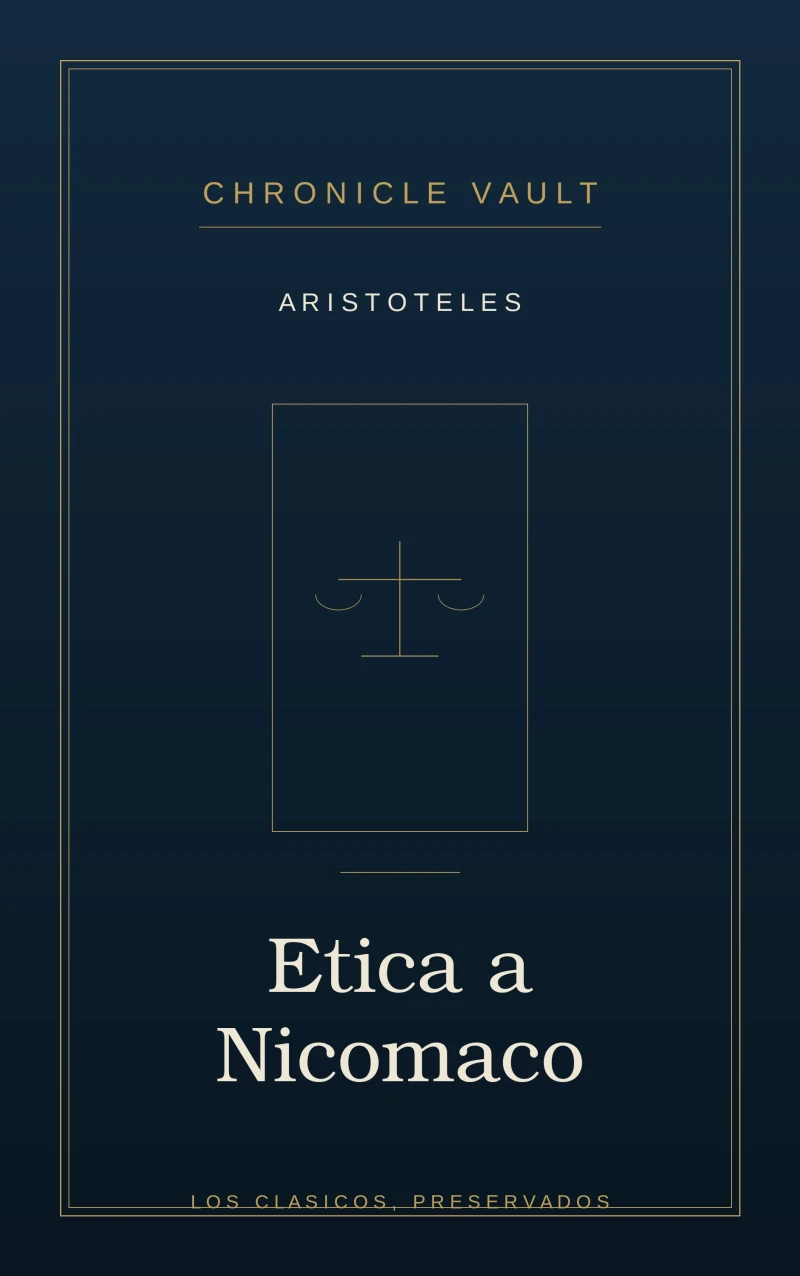 Portada: Etica a Nicomaco