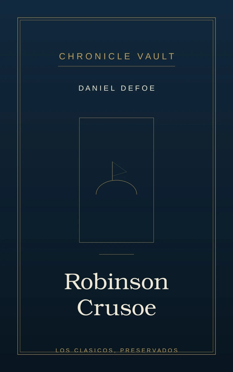 Portada: Robinson Crusoe