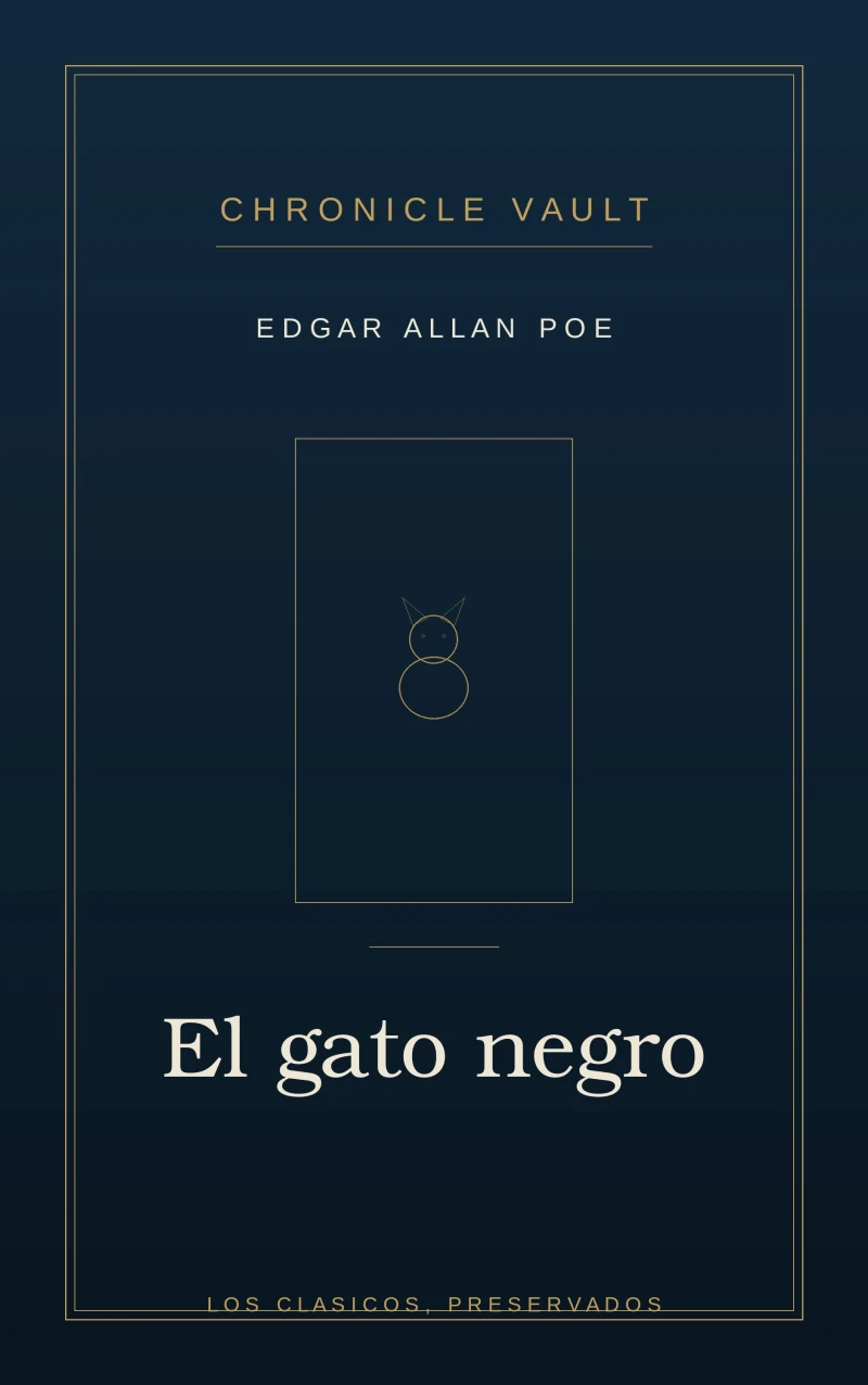 Portada: El gato negro
