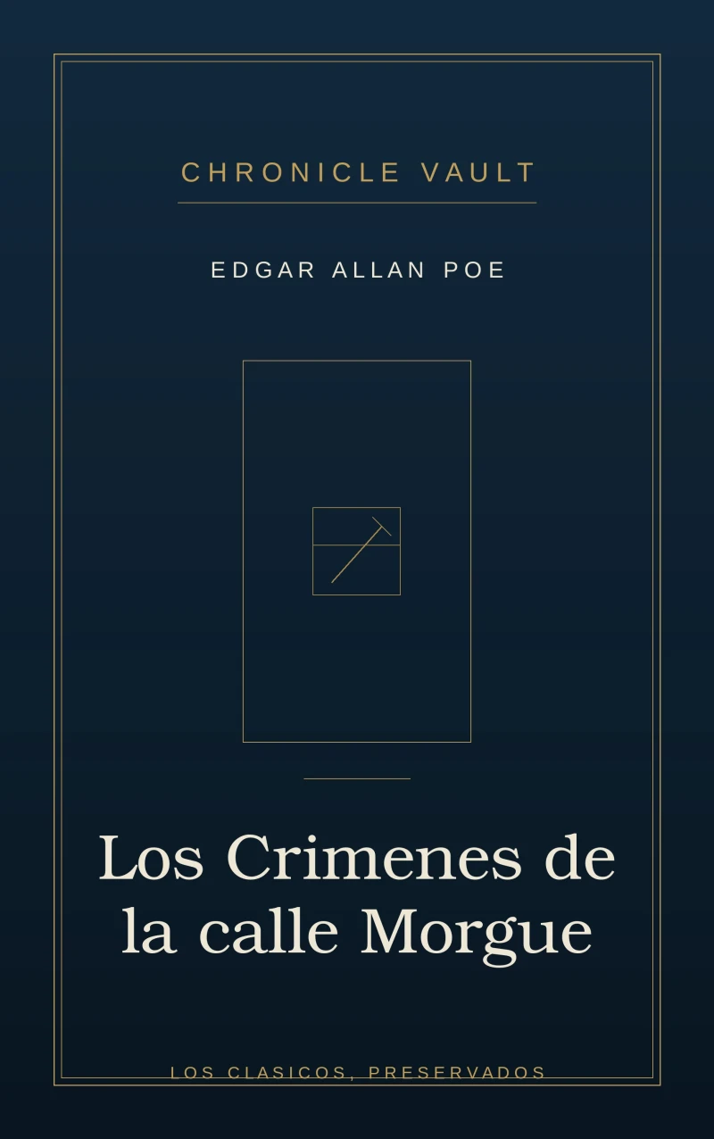 Portada: Los Crímenes de la calle Morgue