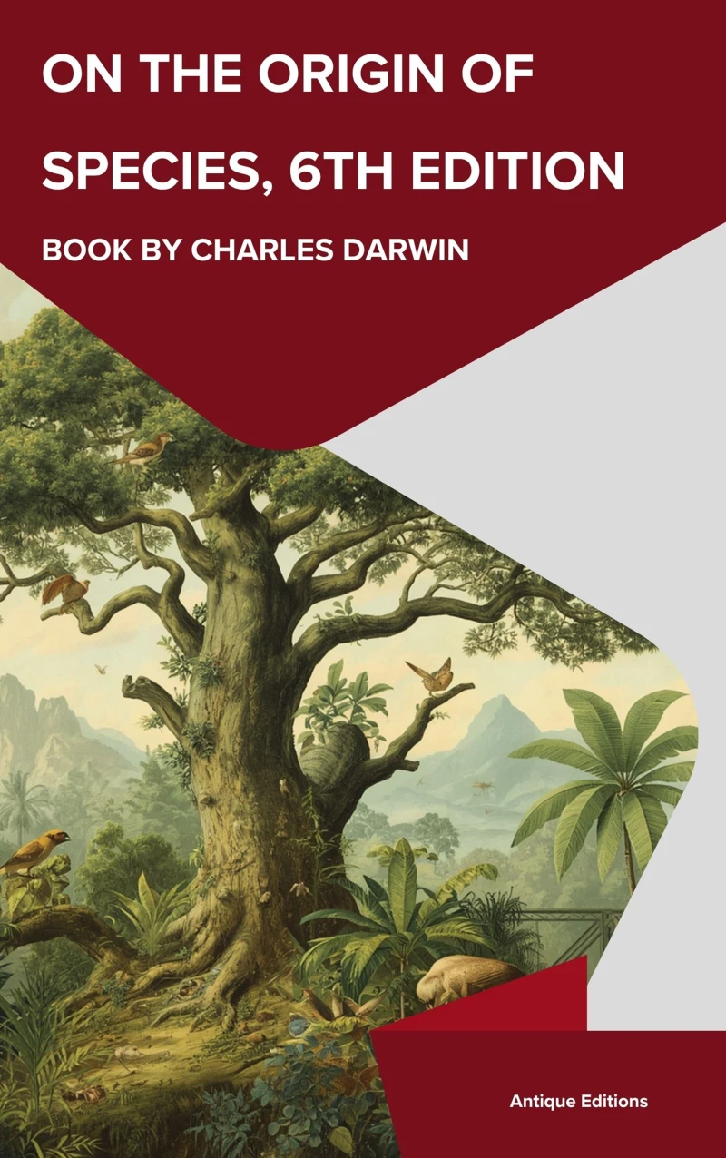Portada: On the Origin of Species, 6th Edition