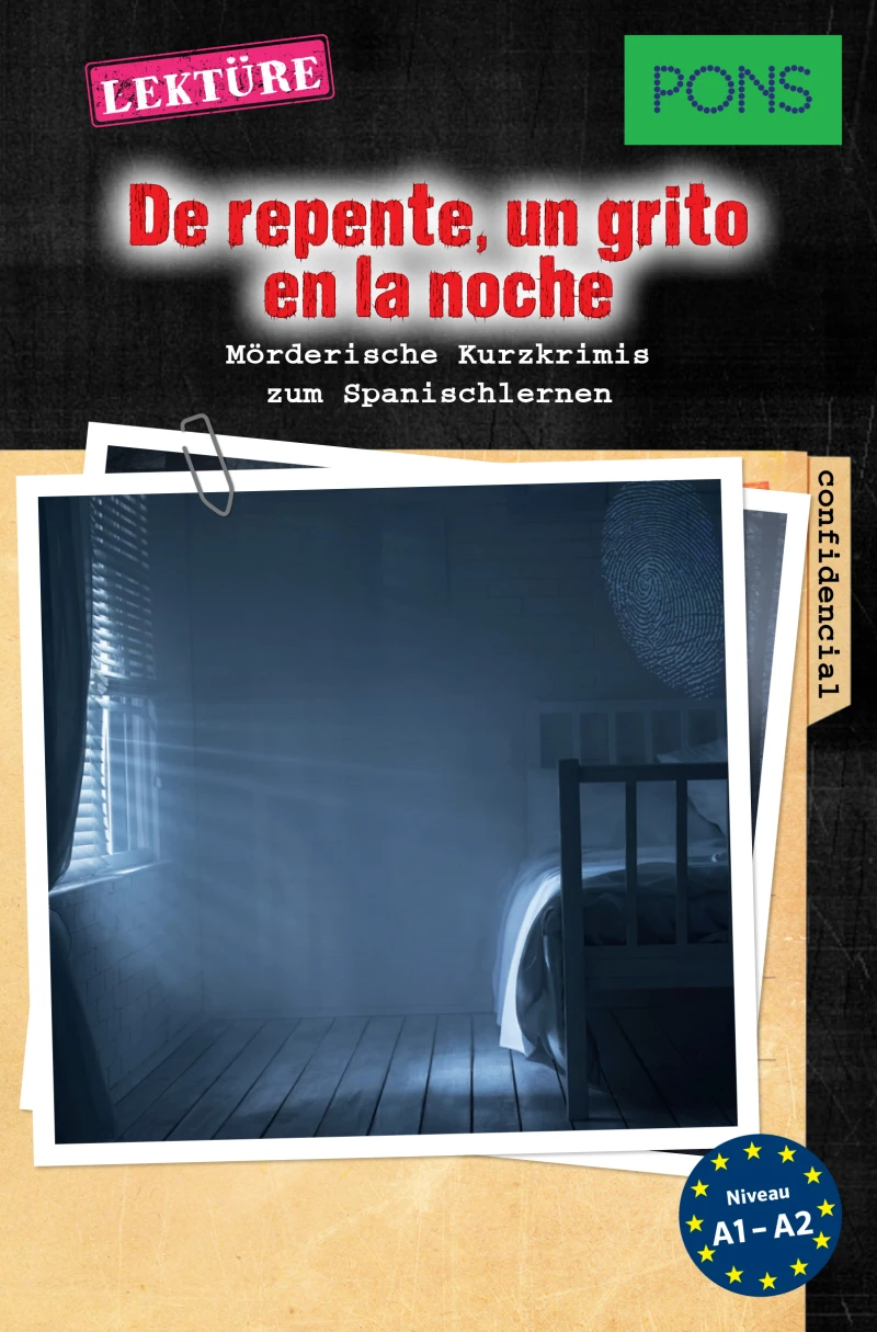 Portada: PONS Kurzkrimis: De repente, un grito en la noche