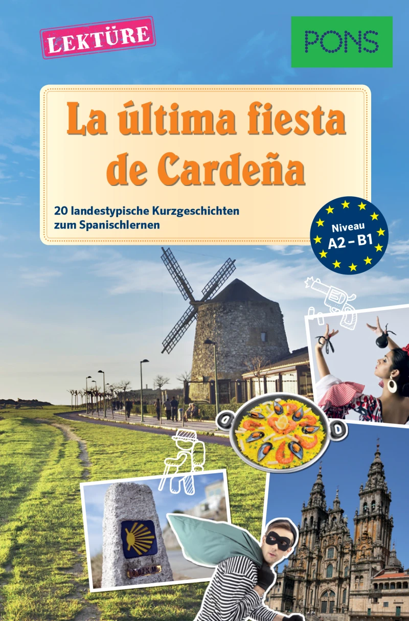 Portada: PONS Kurzgeschichten: La última fiesta de Cardeña