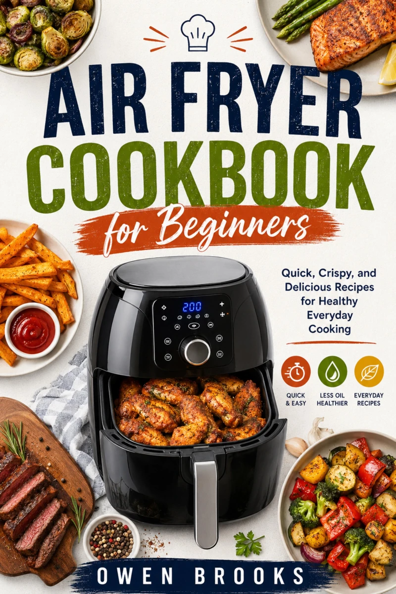 Portada: Air Fryer Cookbookfor Beginners