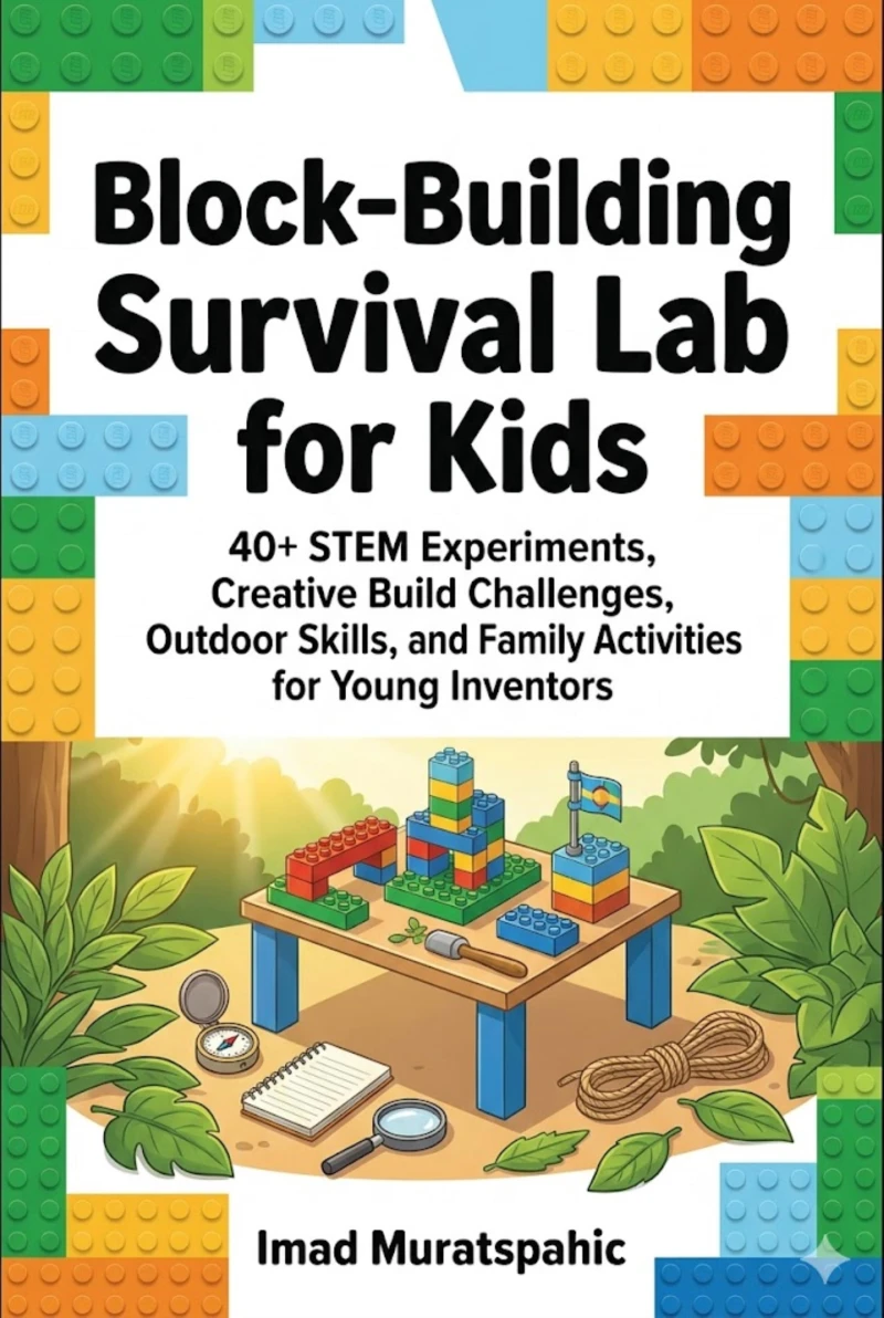 Portada: Block-Building Survival Lab for Kids