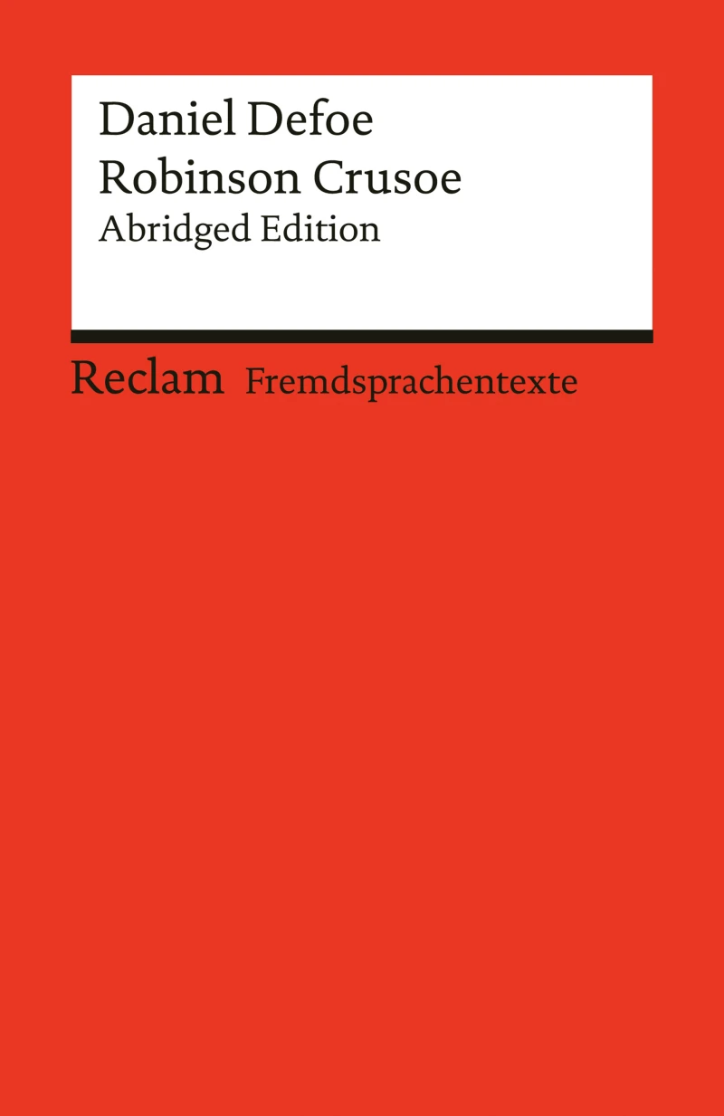Portada: Robinson Crusoe