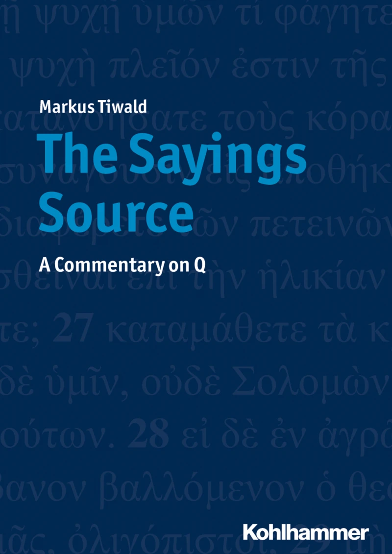 Portada: The Sayings Source