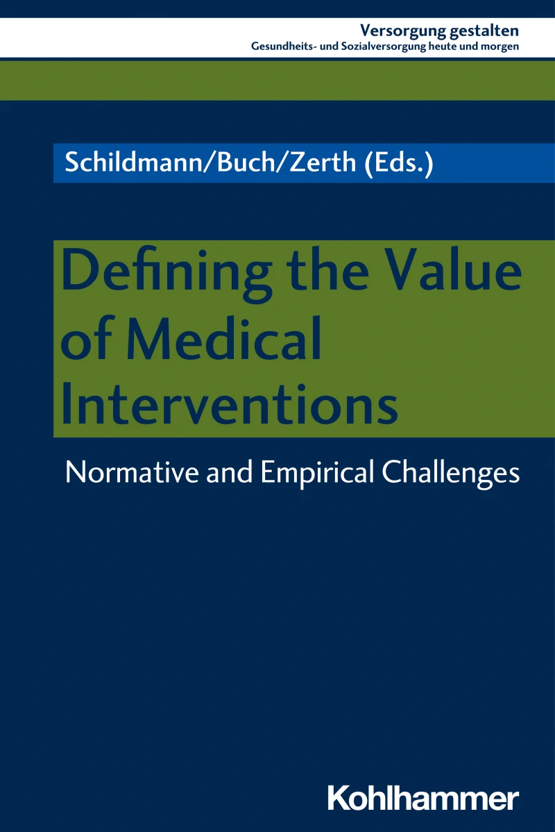 Portada: Defining the Value of Medical Interventions