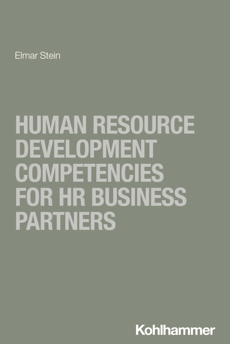 Portada: Human Resource Development Competencies for HR Business Partners
