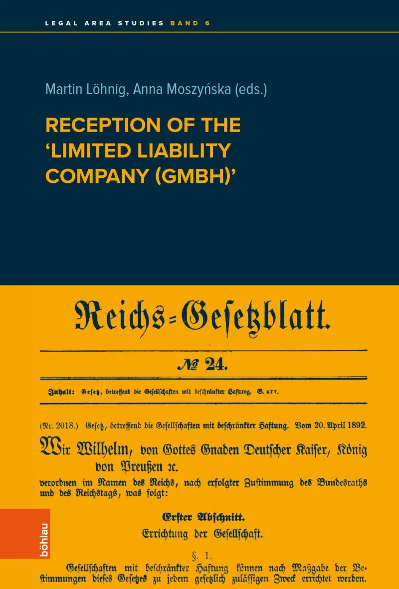 Portada: Reception of the 'Limited liability company (GmbH)'