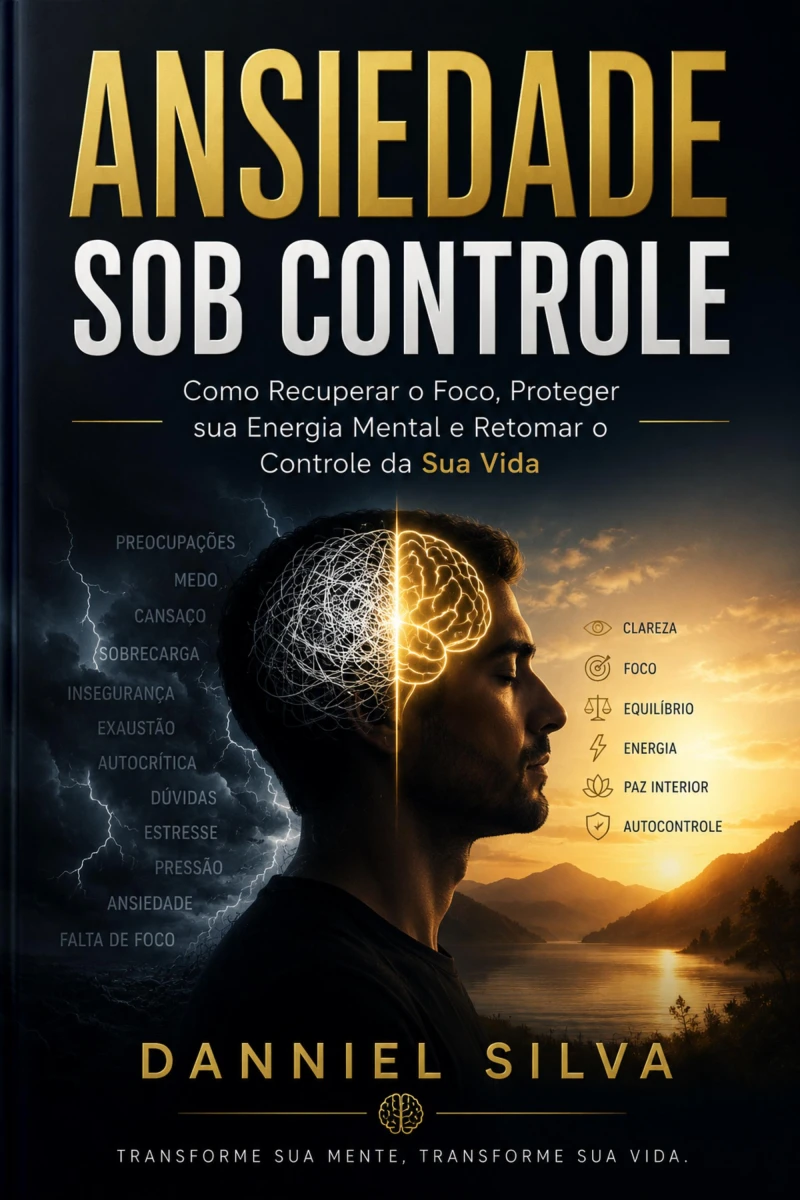 Portada: Controle Sua Ansiedade