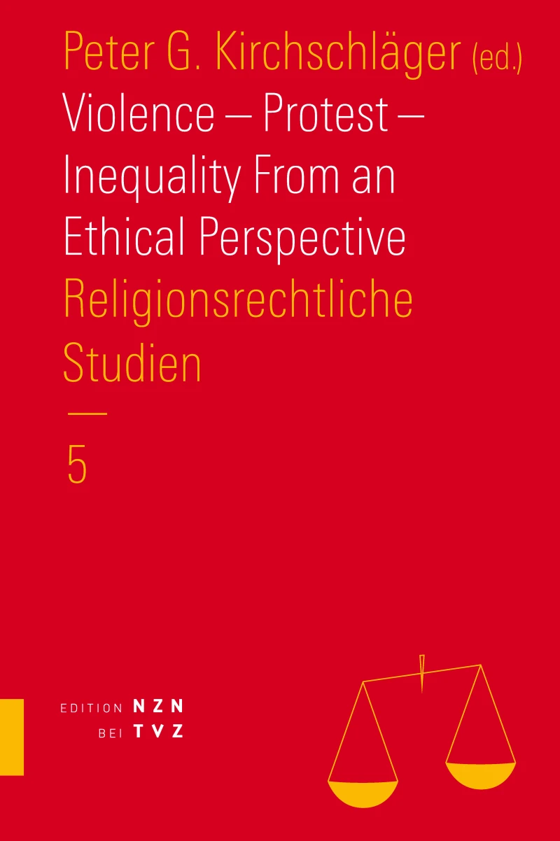 Portada: Violence – Protest – Inequality from an Ethical Perspective