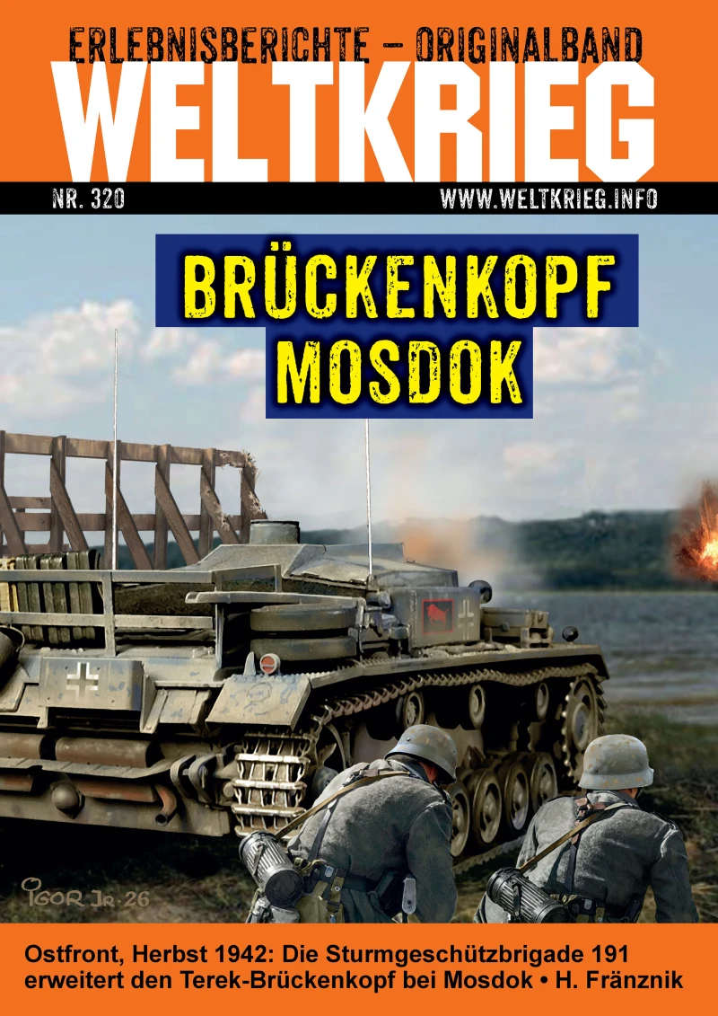 Portada: Brückenkopfstellung Mosdok (Weltkrieg Originalband Heft 320)