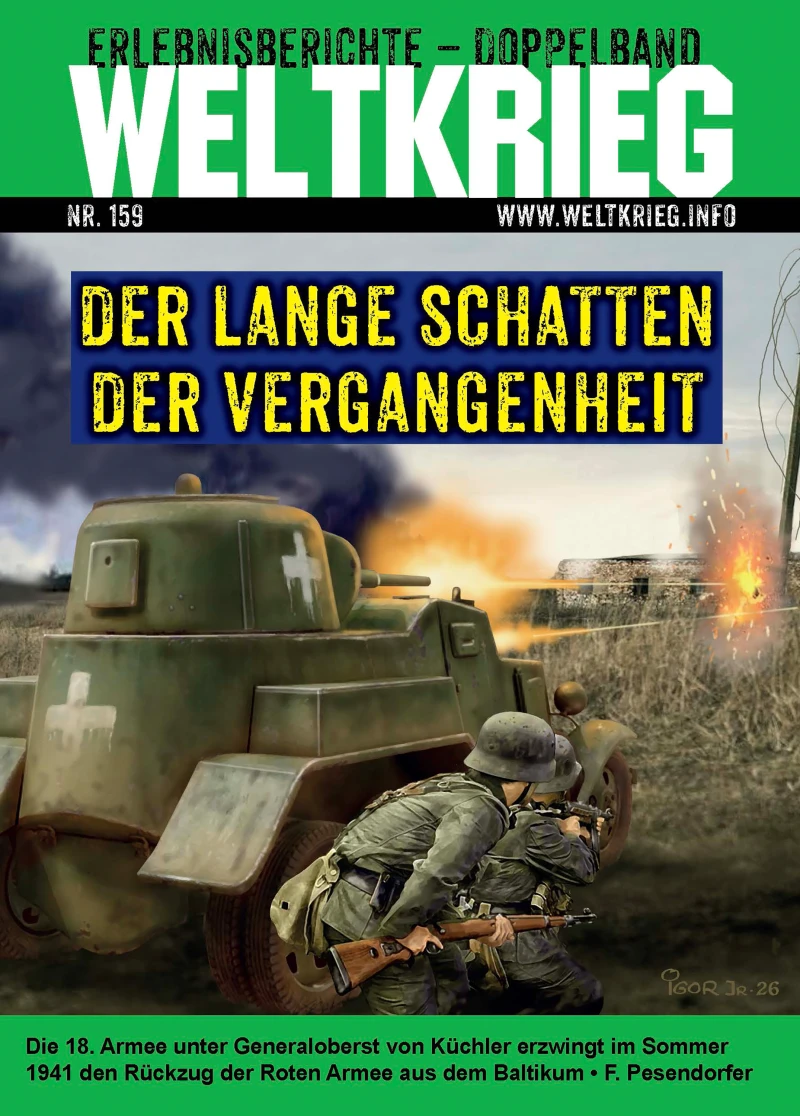 Portada: Der lange Schatten der Vergangenheit (Weltkrieg Erlebnisberichte Doppelband Roman Heft Band 159)