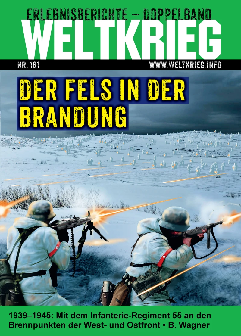 Portada: Der Fels in der Brandung (Weltkrieg Doppelband Heft 161)