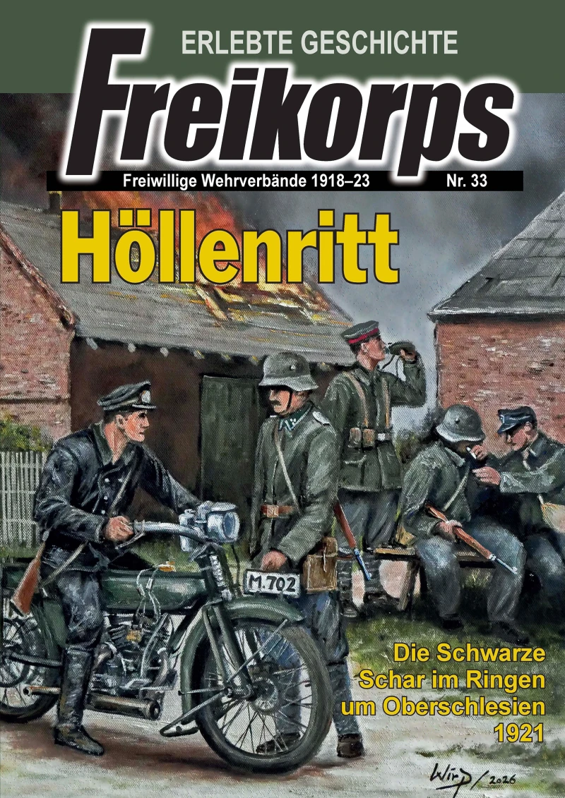Portada: Höllenritt (Freikorps Erlebte Geschichte Roman Heft Band 33)
