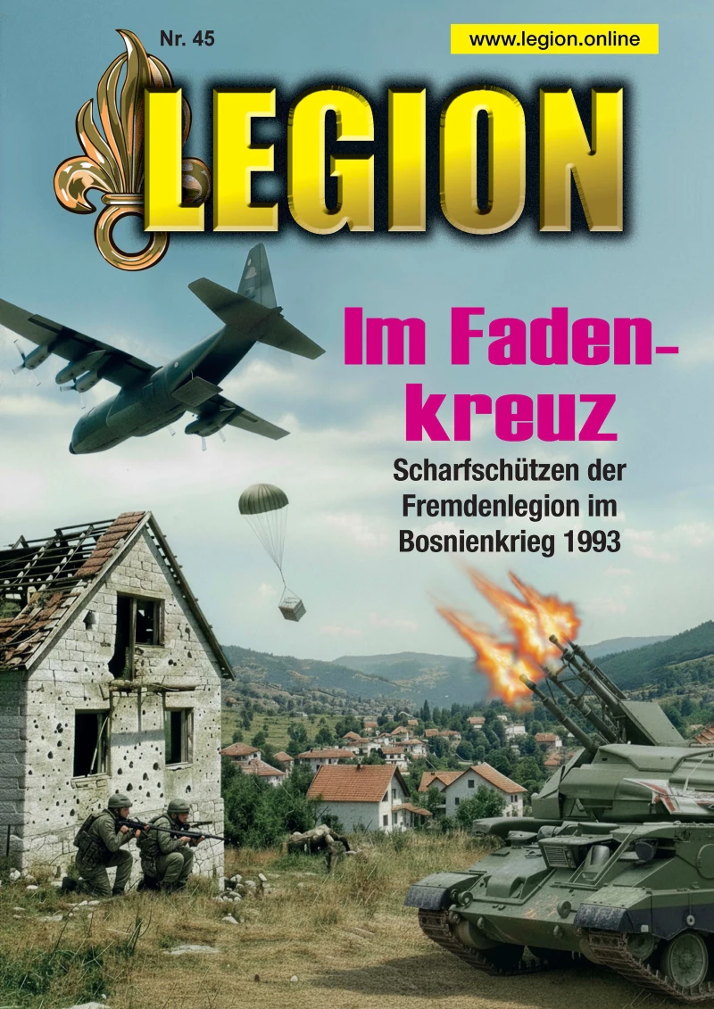Portada: Im Fadenkreuz (Legion Erlebnisberichte Roman Heft Band 45)