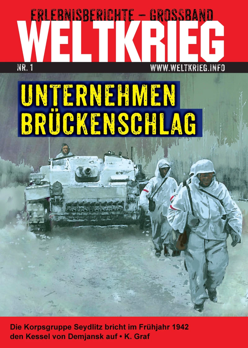 Portada: Unternehmen Brückenschlag (Weltkrieg Erlebnisberichte Großband Roman Heft Band 1)
