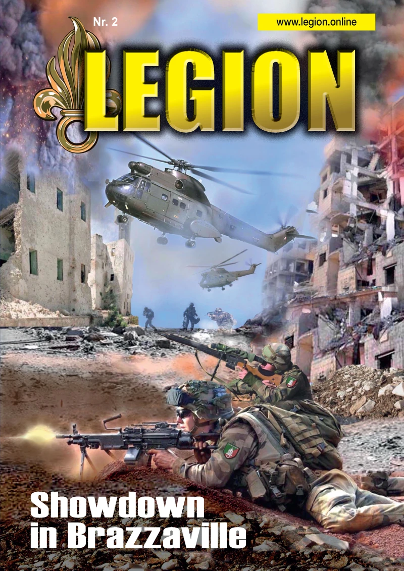 Portada: Showdown in Brazzaville (Legion Erlebnisberichte Heft 2)