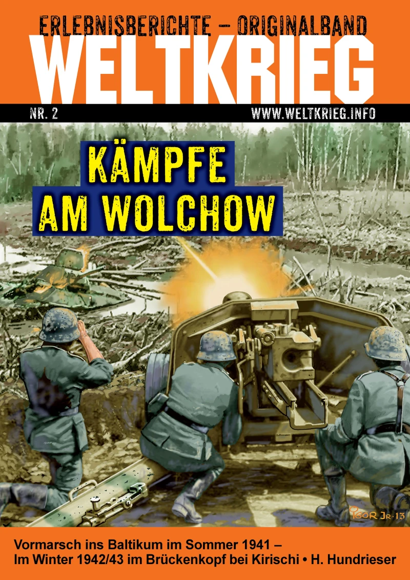 Portada: Kämpfe am Wolchow (Weltkrieg Erlebnisberichte Originalband Heft 2)