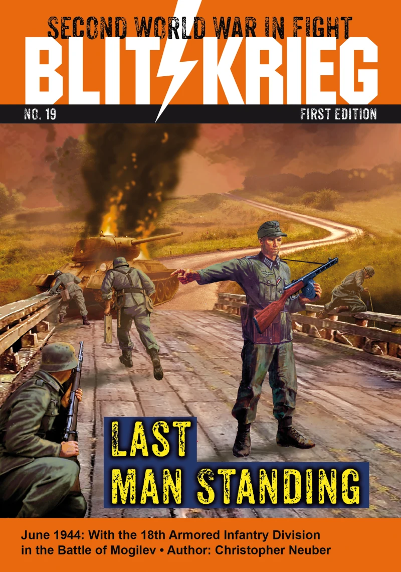 Portada: Last man Standing (Blitzkrieg - Second World War in Fight, First Edition, No. 19)