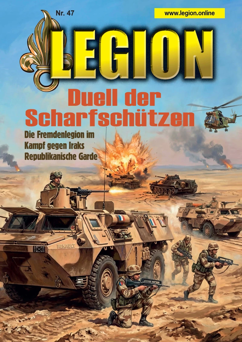 Portada: Duell der Scharfschützen (Legion, Heft 47)