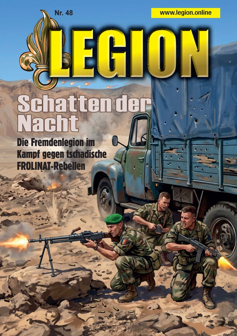 Portada: Schatten der Nacht (Legion, Heft Nr. 48)