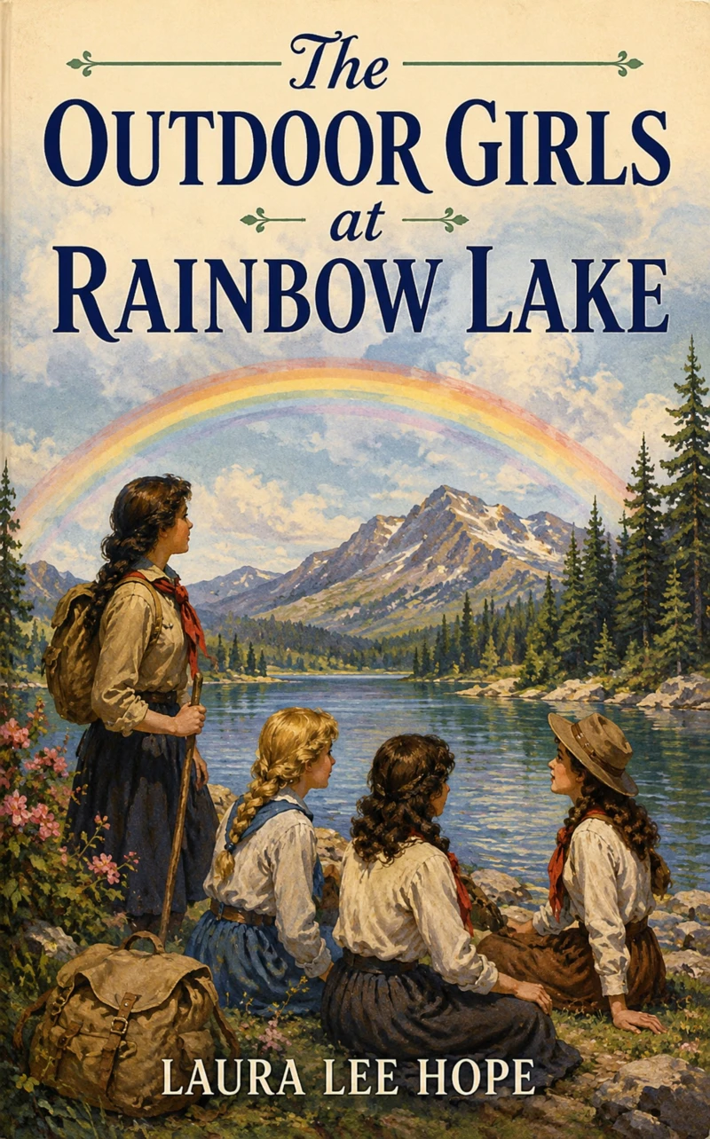 Portada: The Outdoor Girls at Rainbow Lake
