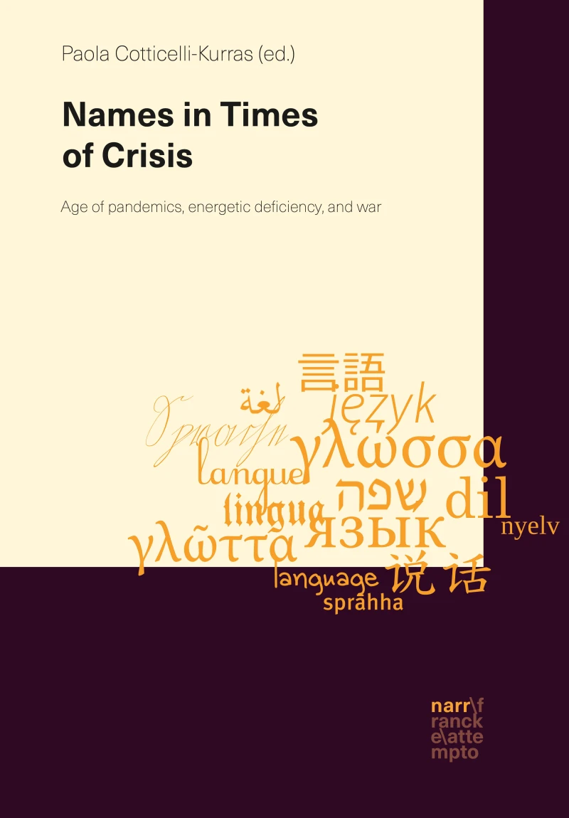 Portada: Names in Times of Crisis