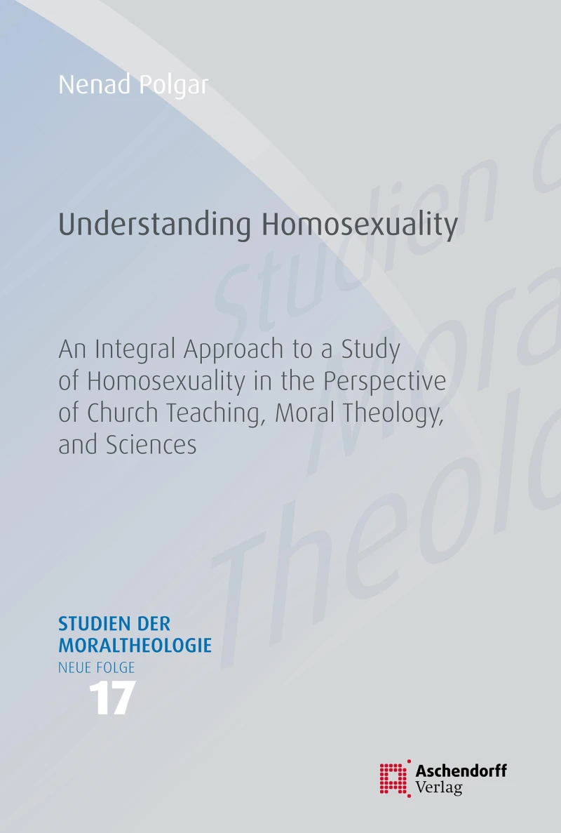 Portada: Understanding Homosexuality