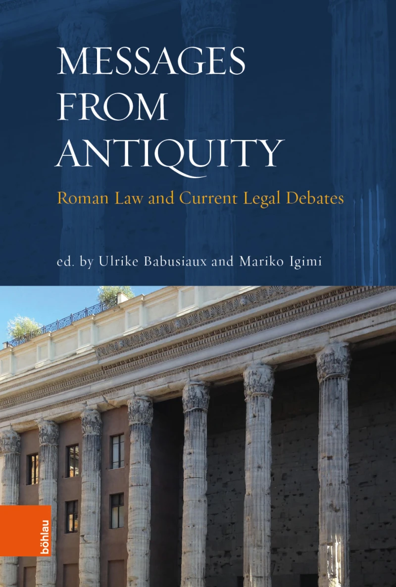 Portada: "Messages from Antiquity"