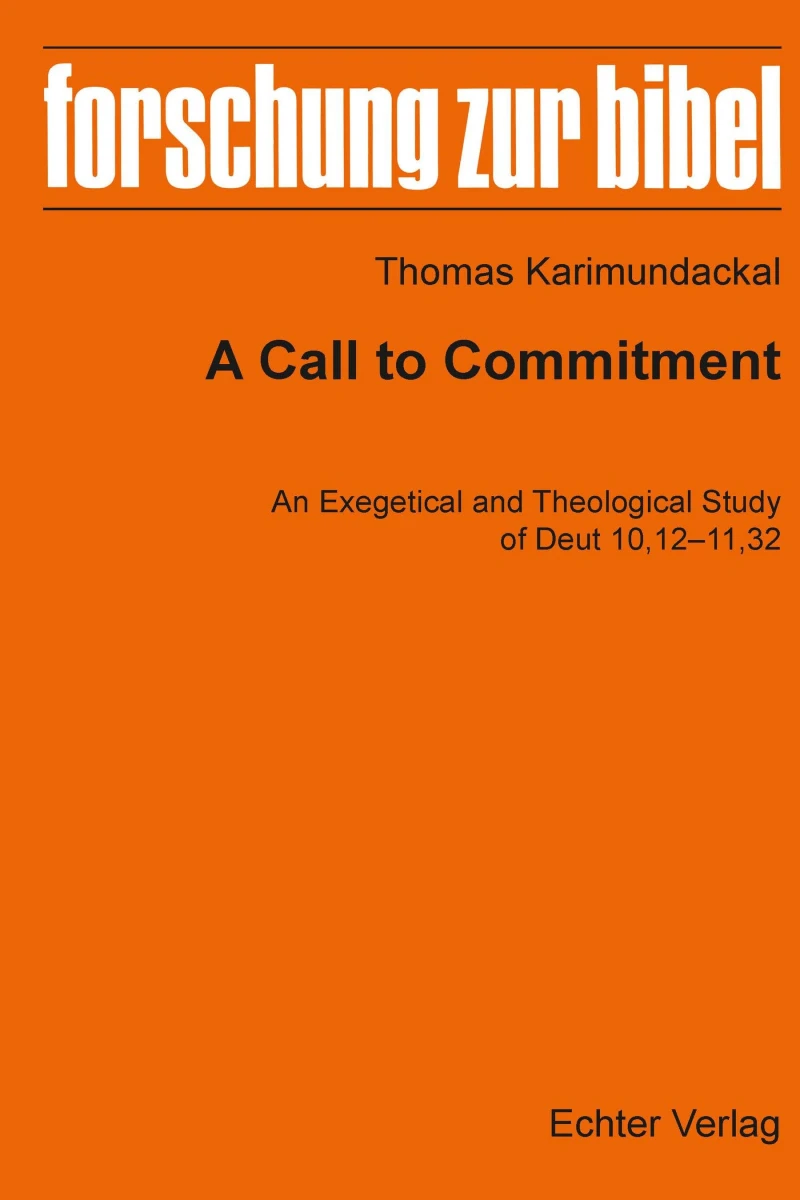 Portada: A Call to Commitment